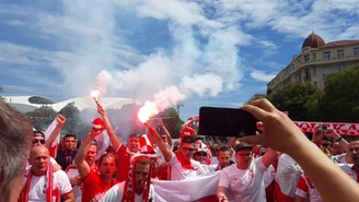 Polacy przed Stade Velodrome. Wideo