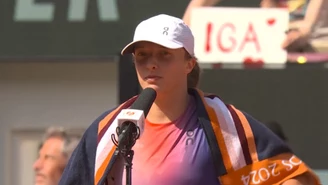 Iga Świątek w finale Roland Garros. "Cieszę się, że byłam konsekwentna". WIDEO