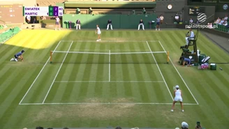 Iga Świątek i jej najlepsze akcje w trzeciej rundzie Wimbledonu. WIDEO