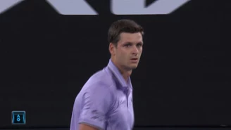 Hubert Hurkacz awansował do IV rundy Australian Open. WIDEO