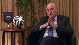 MŚ 2014: Sepp Blatter: Decyzję podjął zespół siedmiu sędziów