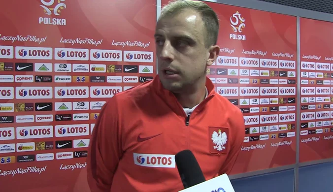 Kamil Grosicki po meczu Polska - Korea Płd. Wideo