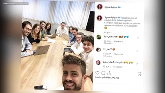 FC Barcelona. Pique zaskoczył wszystkich. Podał publicznie swój numer telefonu. Wideo