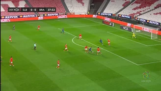 Benfica Lizbona - SC Braga 2-3 w lidze portugalskiej. Kuriozalny błąd bramkarza. Wideo