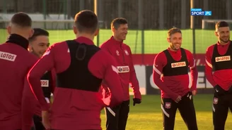 Węgry – Polska. Pierwszy trening kadry Paulo Sousy (POLSAT SPORT). Wideo