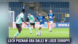 Liga Europejska. Lech Poznań - Valmiera 3-0 - bramki. Wideo