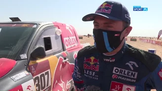 Rajd Dakar. Wypowiedź Przygońskiego po drugim etapie (POLSAT SPORT). Wideo