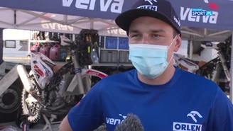 Rajd Dakar. Wypowiedzi Przygońskiego i Tomiczka po pierwszym etapie (POLSAT SPORT). Wideo