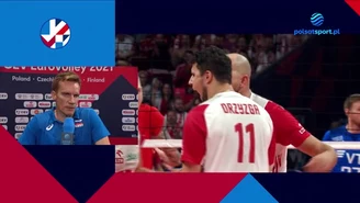 Polska -Rosja. ME siatkarzy 2021.  Tuomas Sammelvuo: Zagrywka była kluczem do zwycięstwa Polski (POLSAT SPORT) Wideo