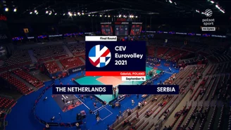 ME siatkarzy 2021: Serbia - Holandia. 3-0, skrót meczu (POLSAT SPORT) Wideo 