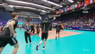 ME siatkarzy 2021. Niemcy - Bułgaria 3-1. Decydujące momenty spotkania (POLSAT SPORT) Wideo