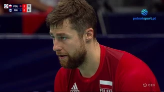 ME siatarzy: Cios w plecy! Niecodzienne zagranie Michała Kubiaka (POLSAT SPORT) Wideo