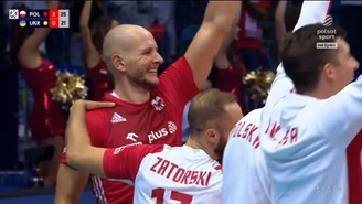 ME siatkarzy: Bartosz Kurek asem serwisowym kończy mecz Polska - Ukraina (POLSAT SPORT) Wideo