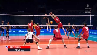 ME siatkarzy: Ukraina- Belgia. ,,Bomba" Ołeha Płotnickiego (POLSAT SPORT) Wideo