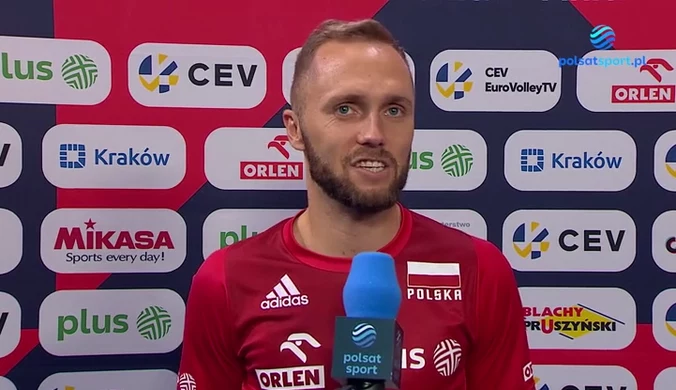 ME siatkarzy 2021. Paweł Zatorski: Każda trudna chwila pomoże nam w dalszej fazie turnieju (POLSAT SPORT). Wideo