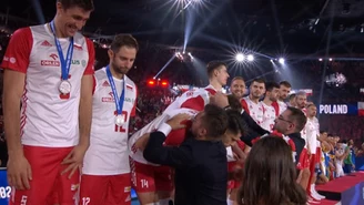 Reprezentacja Polski odebrała srebrne medale. WIDEO (Polsat Sport)