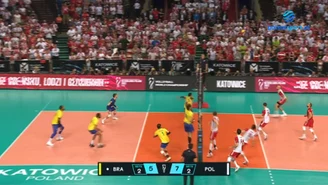 MŚ siatkarzy. Polska - Brazylia 3:2 - SKRÓT. WIDEO (Polsat Sport)