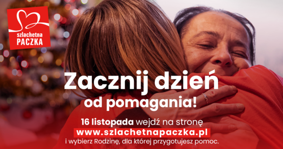 Już w sobotę 16 listopada od godziny 8:00 na stronie Szlachetnej Paczki będzie można wybrać potrzebującą rodzinę i przygotować jej pomoc. To taki dzień w listopadzie, który ma moc rozpromieniania życia i zmienienia świata na dobre! Powiedz znajomym, rodzinie, współpracownikom: „spotkajmy się", by przygotować Paczkę. Wejdź na stronę www.szlachetnapaczka.pl, by poznać historie potrzebujących rodzin i wybrać tę, dla której w tym roku przygotujesz pomoc. Nie spodziewasz się, co potrafi Twoja Paczka.