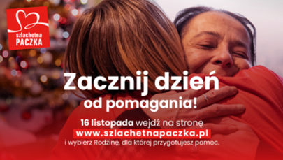 Zacznij dzień od pomagania ze Szlachetną Paczką. Już 16 listopada