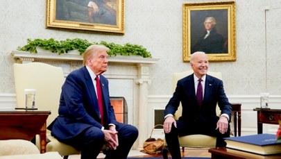 Joe Biden i Donald Trump spotkali się w Białym Domu