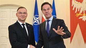 Mark Rutte spotkał się z Andrzejem Dudą. "Wielka satysfakcja"