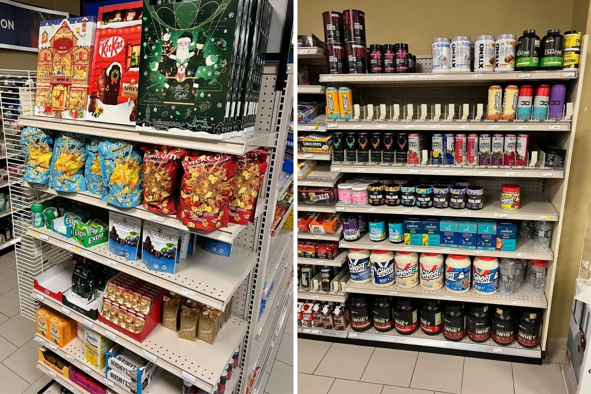 W Redzikowie otwarto bazę amerykańskiej tarczy antyrakietowej. Nieopodal znajduje się miejsce, gdzie amerykański żołnierz może kupić wszystko, co pamięta ze swojego domu za oceanem. Można kupić słodycze, kasze czy pączki z dziurką.