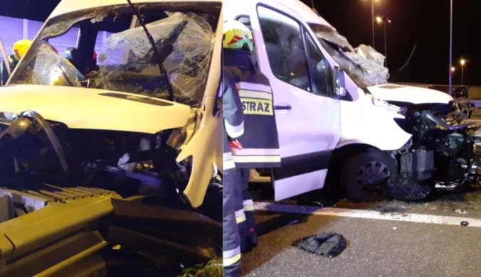 Poważny wypadek na A4. Są poszkodowani, lądował śmigłowiec 