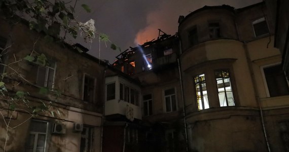 The Russians attack Odessa at night. A fire broke out in the city and one person died