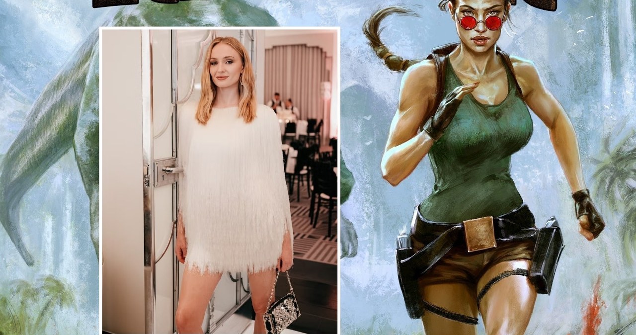 Sophie Turner zagra Larę Croft, a fani nie są zachwyceni. Duże poruszenie