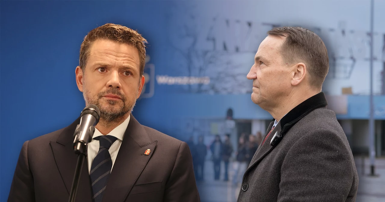 Od lewej: Rafał Trzaskowski i Radosław Sikorski