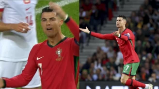 Ronaldo puszczały nerwy, iskrzy od samego początku. Ruszył z pretensjami do Polaka