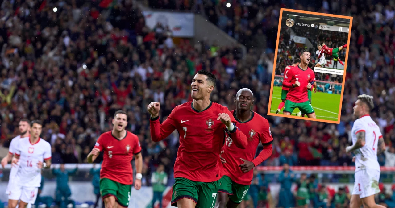 Cristiano Ronaldo na swoim kanale w mediach społecznościowych przemówił po meczu Portugalia - Polska