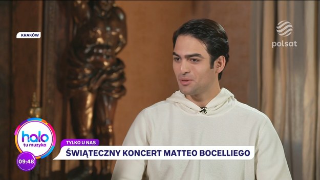 Już w niedzielę w Krakowie odbędzie się wielki świąteczny koncert z Matteo Bocellim w roli głównej. Na scenie nie zabraknie także jego sławnego ojca oraz... Sanah, z którą Matteo nagrał piosenkę. Jak mu się pracowało z polską wokalistką? Czy coś ich łączy poza muzyką? Okazuje się, że tak.