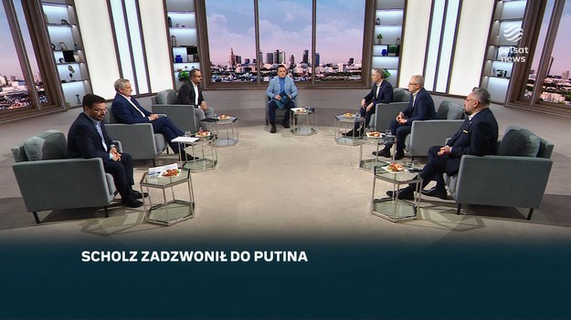 - Mamy trzech przedstawicieli koalicji i każdy mówi co innego. Jakie jest polskie stanowisko? Można dzwonić do Putina czy nie powinno się do niego dzwonić? - dopytywał Paweł Jabłoński, nawiązując ponownie do rozmowy Scholza z premierem Tuskiem.- Pan mówi, że Europa powinna wysłać komunikat bardzo mocny. Nie, panie pośle. Europa powinna wysłać więcej broni - mówił, zwracając się do Cezarego Tomczyka.