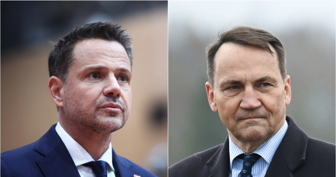 Rafał Trzaskowski i Radosław Sikorski