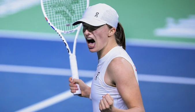 Świątek jednak wygrywa. Radość tuż po komunikacie WTA, wyraźnie najlepsza