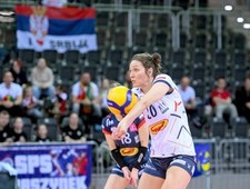 Siatkówka kobiet: Liga Mistrzyń - mecz: PGE Grot Budowlani Łódź - Vasas Obuda Budapeszt