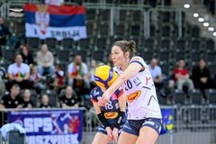 Siatkówka kobiet: Liga Mistrzyń - mecz: PGE Grot Budowlani Łódź - Vasas Obuda Budapeszt