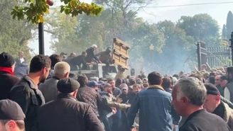 Niespokojnie w prorosyjskiej republice. Próbowali zająć siedzibę telewizji