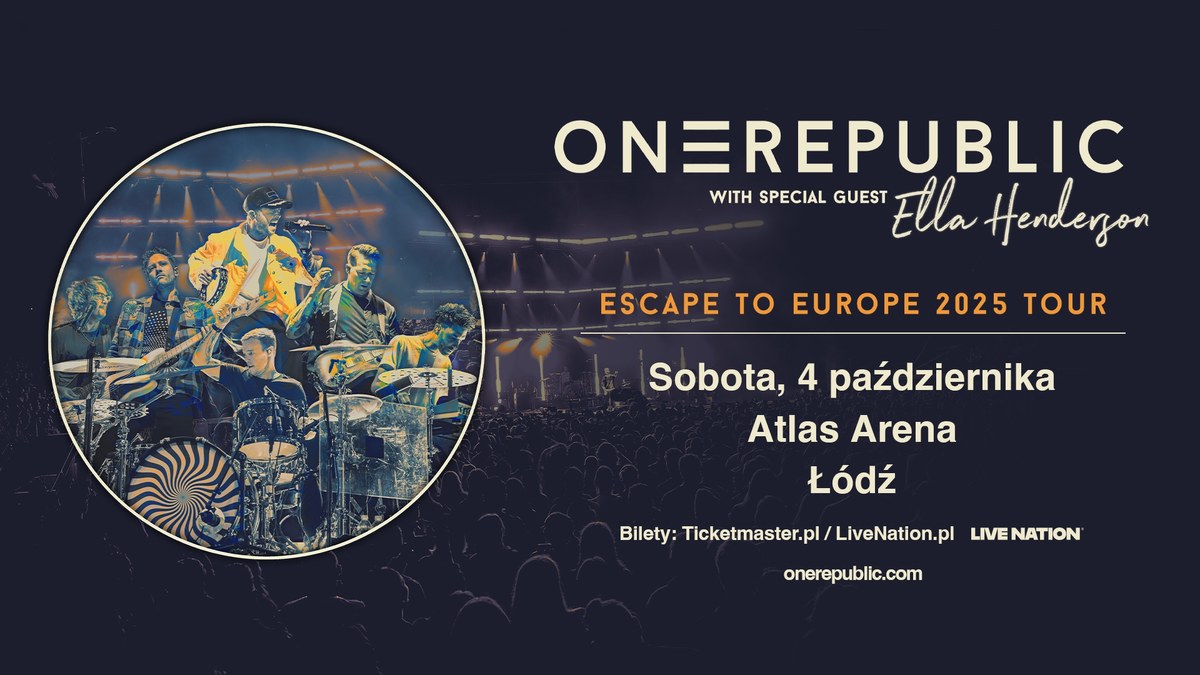 Nominowany do Grammy zespół OneRepublic ogłosił trasę koncertową „Escape to Europe” 2025. Rozpocznie się ona 18 września 2025 roku w 3Arena w Dublinie. Zespół zagra w 27 arenach w największych miastach Europy, takich jak: Londyn, Paryż, Berlin czy Łódź, kończąc trasę w listopadzie 2025 roku w Lizbonie. Na trasie do grupy dołączy gość specjalny, Ella Henderson, której debiutancki singiel „Ghost” zdobył pierwsze miejsce na listach przebojów w Wielkiej Brytanii i został współtworzony przez lidera OneRepublic, Ryana Teddera.