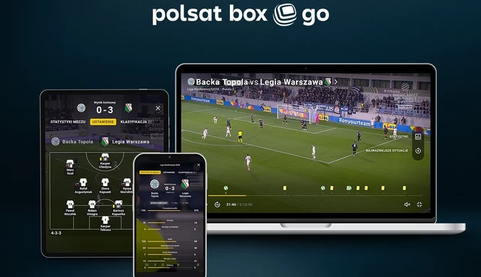 Rozbudowany interaktywny tryb statystyk sportowych w Polsat Box Go