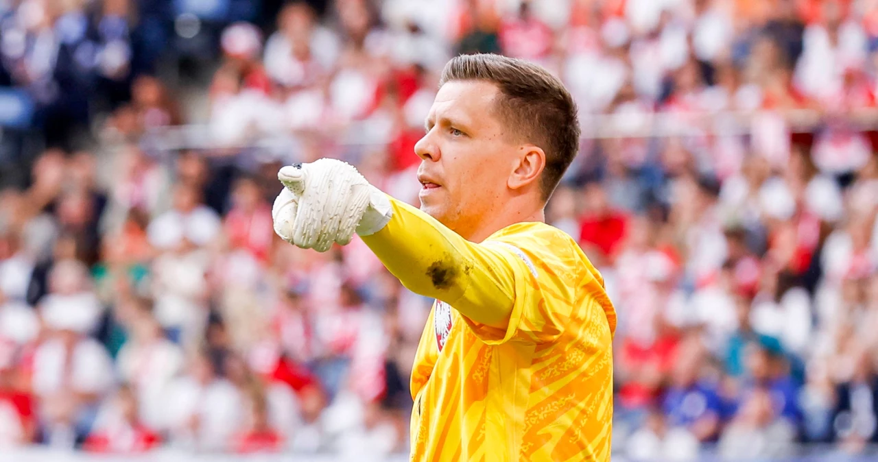 Wojciech Szczęsny w barwach reprezentacji Polski