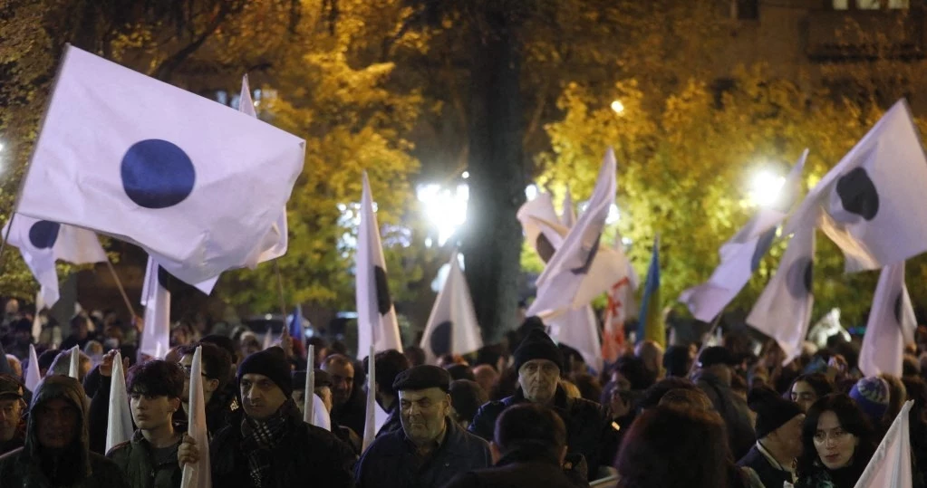 Masowe manifestacje w Tbilisi