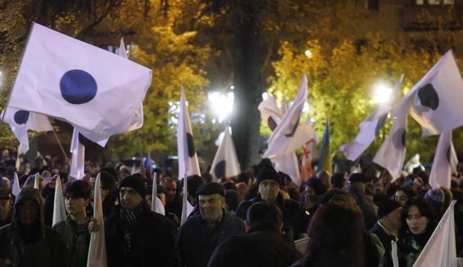 Masowe manifestacje w Gruzji. Starcia z policją, są zatrzymani