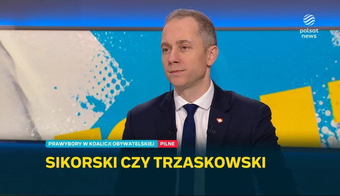 "Piłka jest w grze". Wiceszef MON o prawyborach w KO