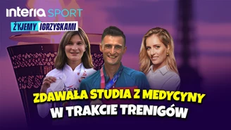 Podcast Olimpijski. Zdawała medycynę w trakcie trwających treningów. WIDEO