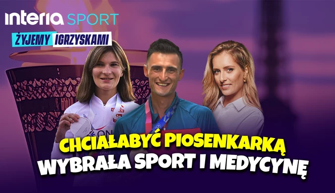 Podcast Olimpijski. Katarzyna Ździebło chciała być piosenkarką. Wybrała jednak medycynę. WIDEO