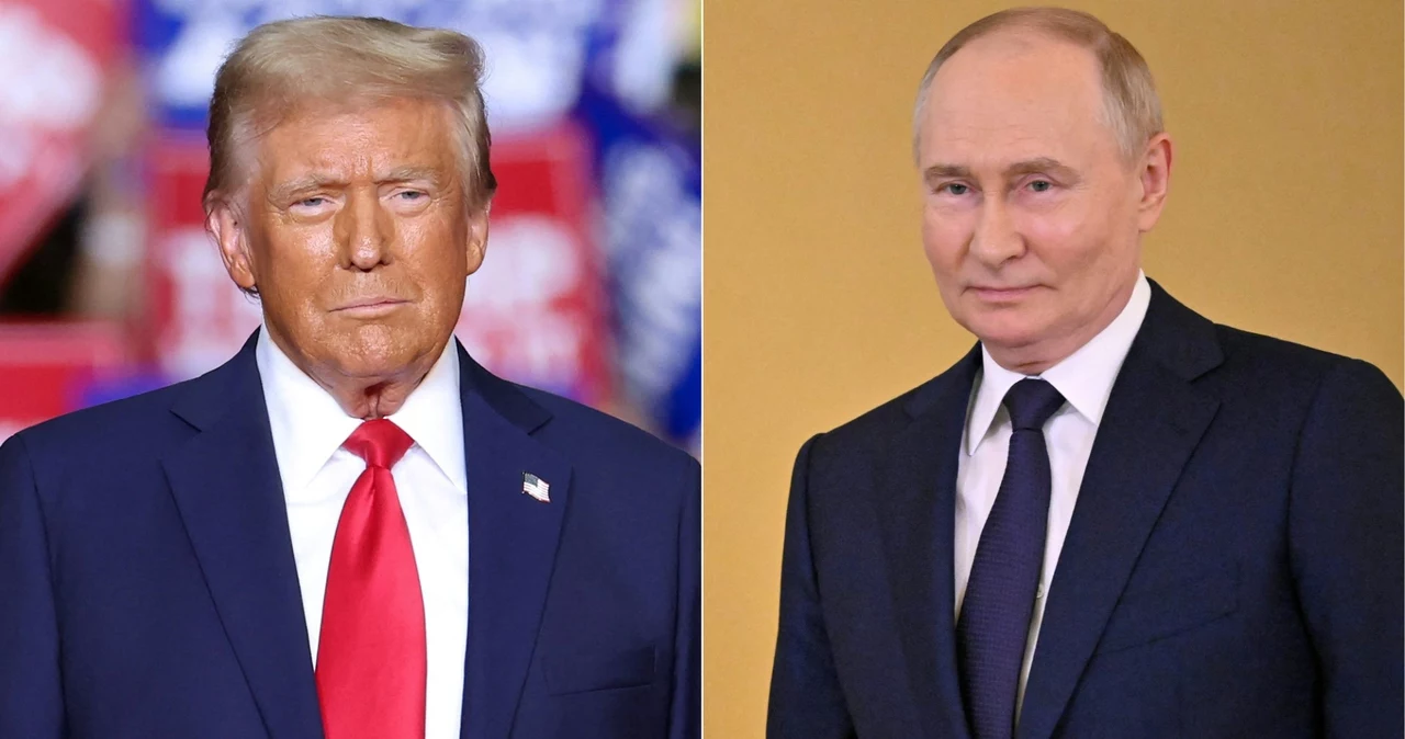 Donald Trump i Władimir Putin