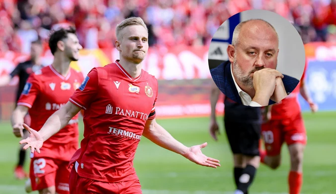 Gorąco między liderem Widzewa a prezesem klubu. "Jesteście mistrzem w psuciu meczu"