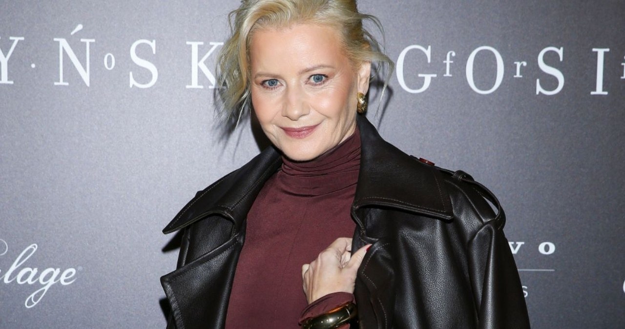 Kożuchowska w stylizacji idealnej na jesień. Połączenie jest hitem